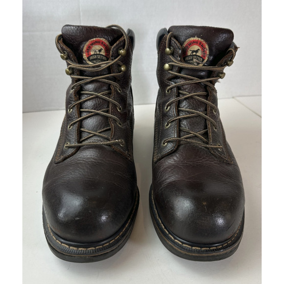 *Flawed Red Wing Men's Irish Setter Farmington 6-Inch Work Boots 83603 Size 9.5D - Picture 2 of 16